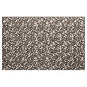 Tissu brun beige marron abstrait (Fat Quarter)