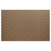 Tissu Brun cherokee d'animal de stickball (Yard)