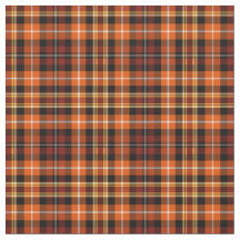 Brun de reinette de plaid de chute, orange et