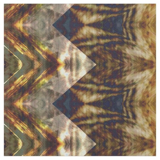 Tissu brun foncé zig-zag (Fermer)
