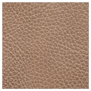 Tissu Brun naturel en cuir de Faux