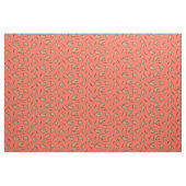 Tissu brun orange de souris (Fat Quarter)