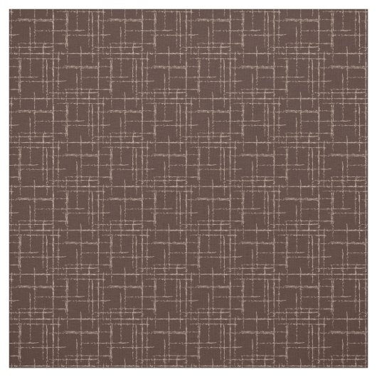 Tissu Brun texturé. (Échantillon)