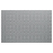 Tissu Brush Gris Argent Noir Trucs Triangles (Yard)