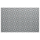 Tissu Brush Gris Argent Noir Trucs Triangles (Fat Quarter)