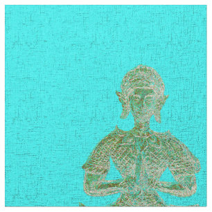 Tissu buddha in blue