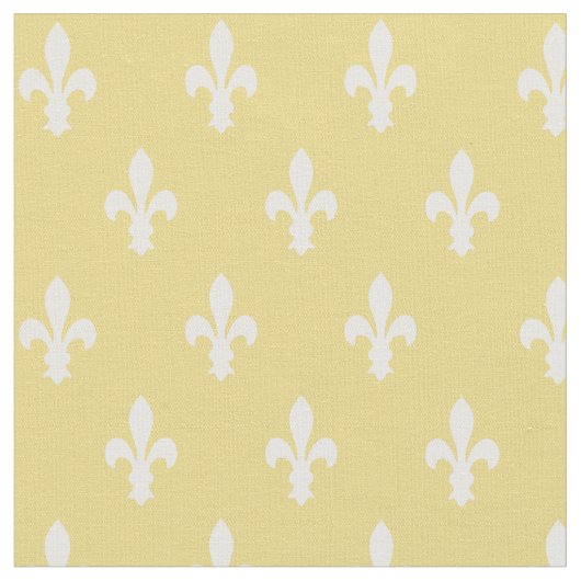 Tissu Buff Victorian Fleur de Lys Fabric (Fermer)