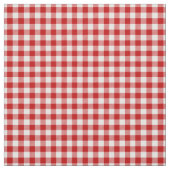 Tissu Buffalo Cochon rouge blanc (Échantillon)
