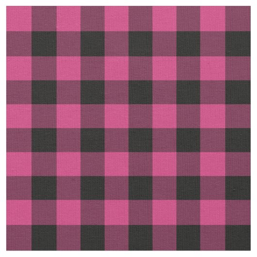 Tissu Buffle rose clair, chèque Plaid (Fermer)