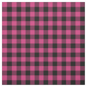 Tissu Buffle rose clair, chèque Plaid (Échantillon)