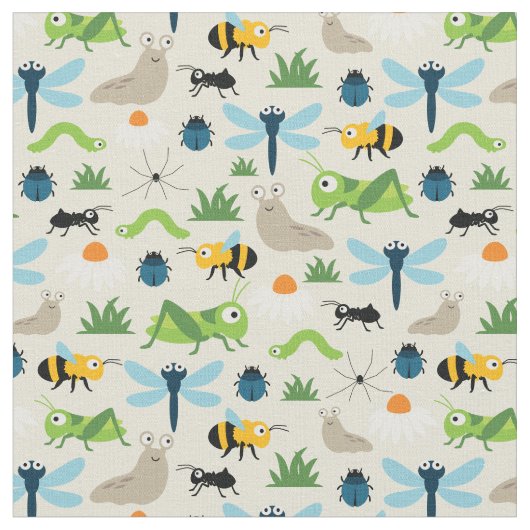 Tissu Bugs (Fermer)