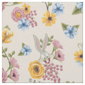 Tissu BUGS BUNNY™ Floral Embroidery Pattern (Fermer)