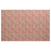 Tissu Bugs lover - summer picnic with Insects Rust (Fat Quarter)