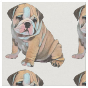 Tissu Bulldog anglais