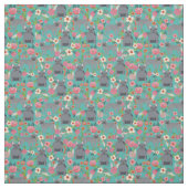 Tissu Bulldog vintage gris (Échantillon)