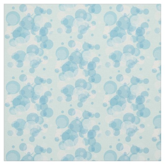 Tissu Bulles bleues (Échantillon)