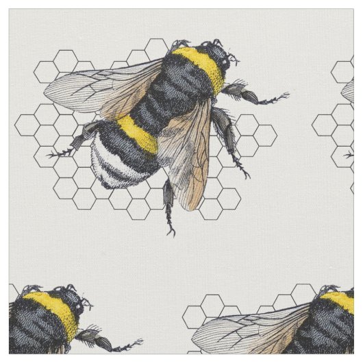 Tissu Bumble Bee Fabric (Fermer)
