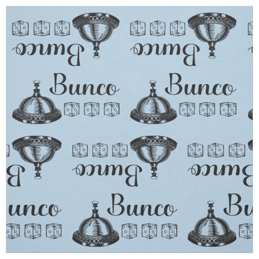 Tissu Bunco Bell et Bunco Dice (Échantillon)