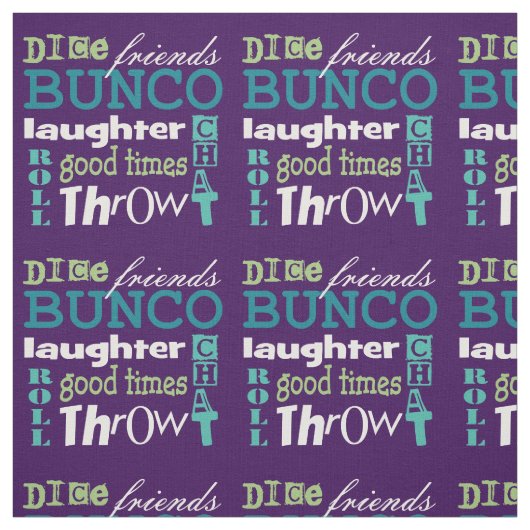 Tissu Bunco Friends (Échantillon)