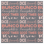 Tissu Bunco Subway Art Grey Pink Novelty Fabric (Échantillon)