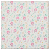 Tissu Bunnies adorables (Échantillon)