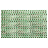 Tissu Bunnies Green Check (Yard)