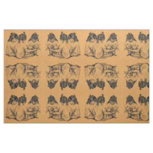 Tissu Bunnies Plage