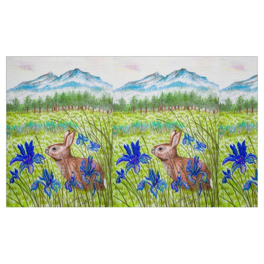 Tissu Bunny Hop (Fat Quarter)
