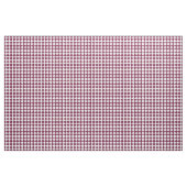 Tissu Burgundy White Checker Diamond Pattern (Yard)