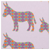 Tissu Burro dans le motif coloré (fermé)