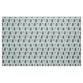 Tissu Buste de chiot de carlin de dispositif trembleur (Fat Quarter)