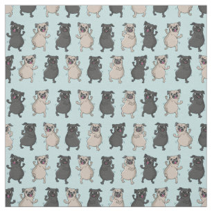 Tissu Buste de chiot de carlin de dispositif trembleur