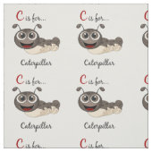 Tissu C Est Pour Caterpillar (Échantillon)