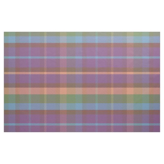 Tissu CA Plaid automne (Fat Quarter)