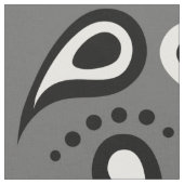 tissu cachemire gris (Fermer)