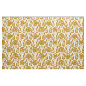 Tissu cachemire or ivoire (Fat Quarter)