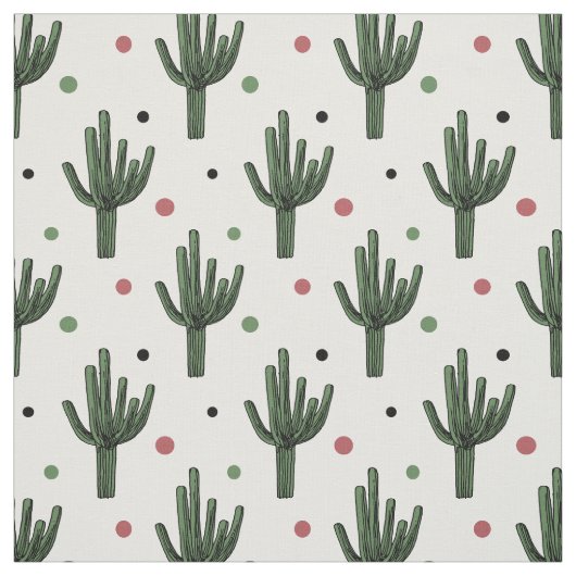 Tissu Cactus (Échantillon)