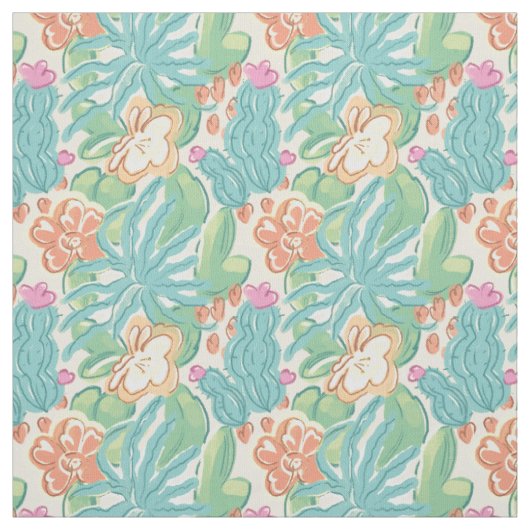 Tissu Cactus (Échantillon)