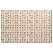 Tissu Cactus à Terra Cotta (Fat Quarter)