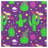 Tissu cactus d'espace extra-atmosphérique désert planète (fermé)