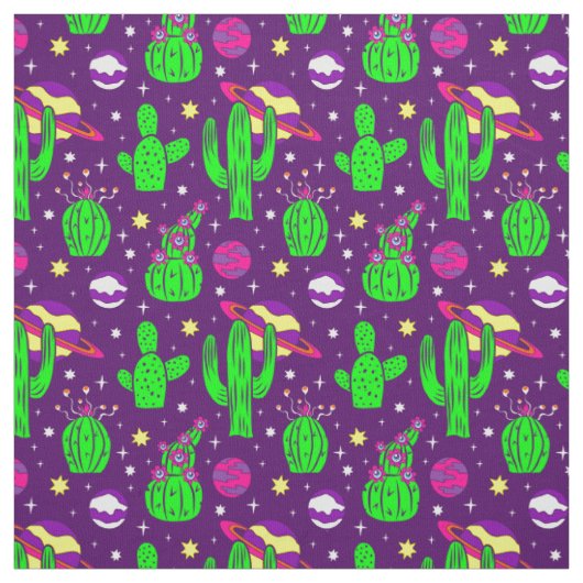 Tissu cactus d'espace extra-atmosphérique désert planète (Échantillon)