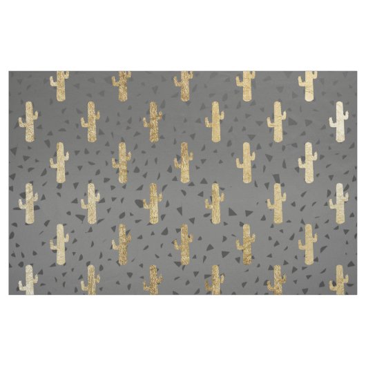 Tissu Cactus d'or sur le gradient chic moderne de (Yard)
