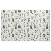 Tissu Cactus Plantes Succulentes & Pot Boho Motif (Fat Quarter)