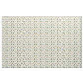 Tissu Cactus pointillés sur blanc (Yard)