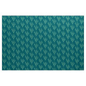 Tissu : Cactus Turquoises Linge naturel (Yard)