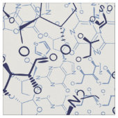Tissu Cadeaux de chimie de formule chimique (Fermer)