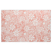 Tissu cadmium fleur sauvage (Fat Quarter)