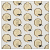 Tissu Cadre photo 'Notre diplômé' (Échantillon)