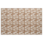 Tissu Café (Fat Quarter)