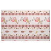 Tissu Café à la crème glacée (Fat Quarter)